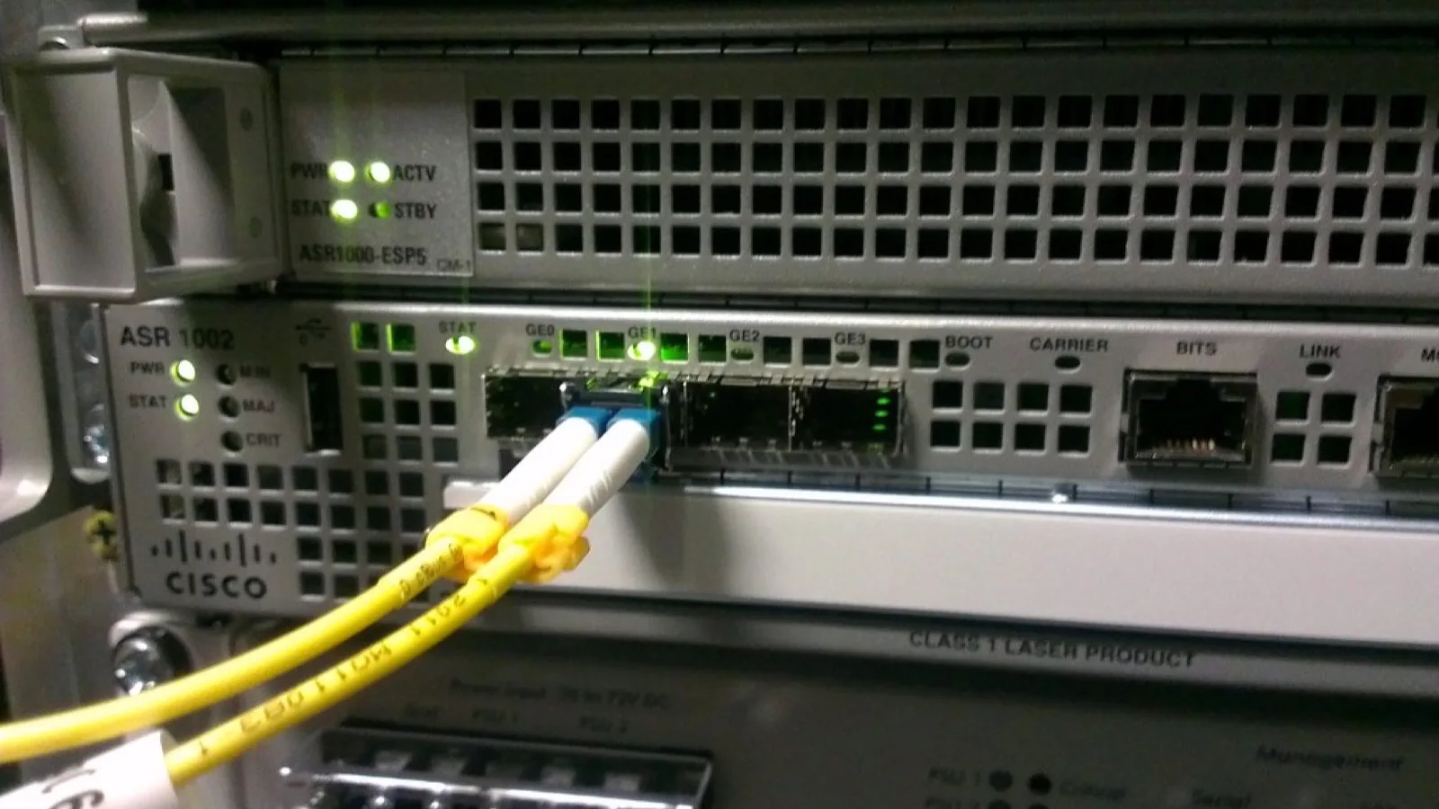 Structured cabling and racks
